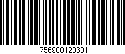 Código de barras (EAN, GTIN, SKU, ISBN): '1756980120601'