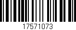 Código de barras (EAN, GTIN, SKU, ISBN): '17571073'