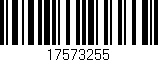 Código de barras (EAN, GTIN, SKU, ISBN): '17573255'