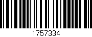 Código de barras (EAN, GTIN, SKU, ISBN): '1757334'