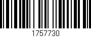 Código de barras (EAN, GTIN, SKU, ISBN): '1757730'
