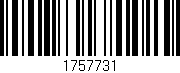 Código de barras (EAN, GTIN, SKU, ISBN): '1757731'