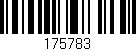 Código de barras (EAN, GTIN, SKU, ISBN): '175783'