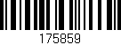 Código de barras (EAN, GTIN, SKU, ISBN): '175859'