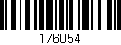 Código de barras (EAN, GTIN, SKU, ISBN): '176054'