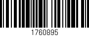 Código de barras (EAN, GTIN, SKU, ISBN): '1760895'