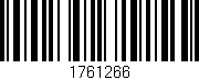 Código de barras (EAN, GTIN, SKU, ISBN): '1761266'