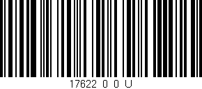 Código de barras (EAN, GTIN, SKU, ISBN): '17622_0_0_U'