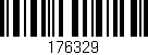 Código de barras (EAN, GTIN, SKU, ISBN): '176329'