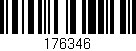 Código de barras (EAN, GTIN, SKU, ISBN): '176346'