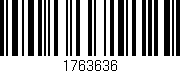 Código de barras (EAN, GTIN, SKU, ISBN): '1763636'