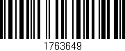 Código de barras (EAN, GTIN, SKU, ISBN): '1763649'