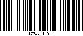 Código de barras (EAN, GTIN, SKU, ISBN): '17644_1_0_U'