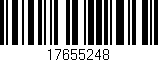 Código de barras (EAN, GTIN, SKU, ISBN): '17655248'