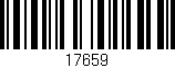 Código de barras (EAN, GTIN, SKU, ISBN): '17659'