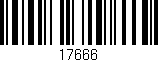 Código de barras (EAN, GTIN, SKU, ISBN): '17666'