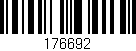 Código de barras (EAN, GTIN, SKU, ISBN): '176692'
