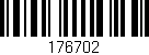 Código de barras (EAN, GTIN, SKU, ISBN): '176702'