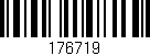 Código de barras (EAN, GTIN, SKU, ISBN): '176719'