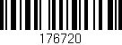 Código de barras (EAN, GTIN, SKU, ISBN): '176720'