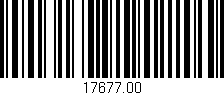 Código de barras (EAN, GTIN, SKU, ISBN): '17677.00'