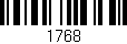 Código de barras (EAN, GTIN, SKU, ISBN): '1768'