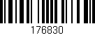 Código de barras (EAN, GTIN, SKU, ISBN): '176830'