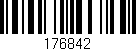 Código de barras (EAN, GTIN, SKU, ISBN): '176842'