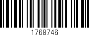 Código de barras (EAN, GTIN, SKU, ISBN): '1768746'