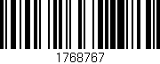 Código de barras (EAN, GTIN, SKU, ISBN): '1768767'