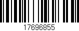 Código de barras (EAN, GTIN, SKU, ISBN): '17696855'