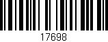 Código de barras (EAN, GTIN, SKU, ISBN): '17698'