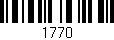 Código de barras (EAN, GTIN, SKU, ISBN): '1770'