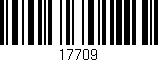 Código de barras (EAN, GTIN, SKU, ISBN): '17709'