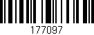Código de barras (EAN, GTIN, SKU, ISBN): '177097'