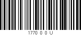 Código de barras (EAN, GTIN, SKU, ISBN): '1770_0_0_U'