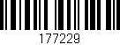Código de barras (EAN, GTIN, SKU, ISBN): '177229'