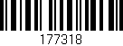Código de barras (EAN, GTIN, SKU, ISBN): '177318'