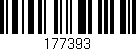 Código de barras (EAN, GTIN, SKU, ISBN): '177393'