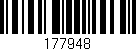 Código de barras (EAN, GTIN, SKU, ISBN): '177948'