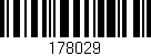 Código de barras (EAN, GTIN, SKU, ISBN): '178029'