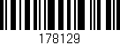 Código de barras (EAN, GTIN, SKU, ISBN): '178129'