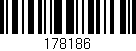 Código de barras (EAN, GTIN, SKU, ISBN): '178186'