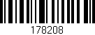 Código de barras (EAN, GTIN, SKU, ISBN): '178208'
