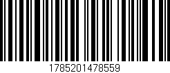 Código de barras (EAN, GTIN, SKU, ISBN): '1785201478559'