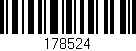 Código de barras (EAN, GTIN, SKU, ISBN): '178524'