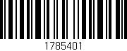 Código de barras (EAN, GTIN, SKU, ISBN): '1785401'