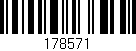 Código de barras (EAN, GTIN, SKU, ISBN): '178571'
