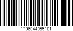 Código de barras (EAN, GTIN, SKU, ISBN): '1786044955181'