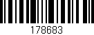 Código de barras (EAN, GTIN, SKU, ISBN): '178683'